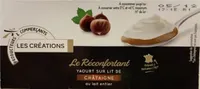Le réconfortant yaourt sur le lit de châtaigne