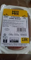 Steak bœuf porc