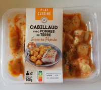 Cabillaud avec pommes de terre sauce au paprika