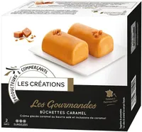Buchettes caramel beurre salé Les Créations