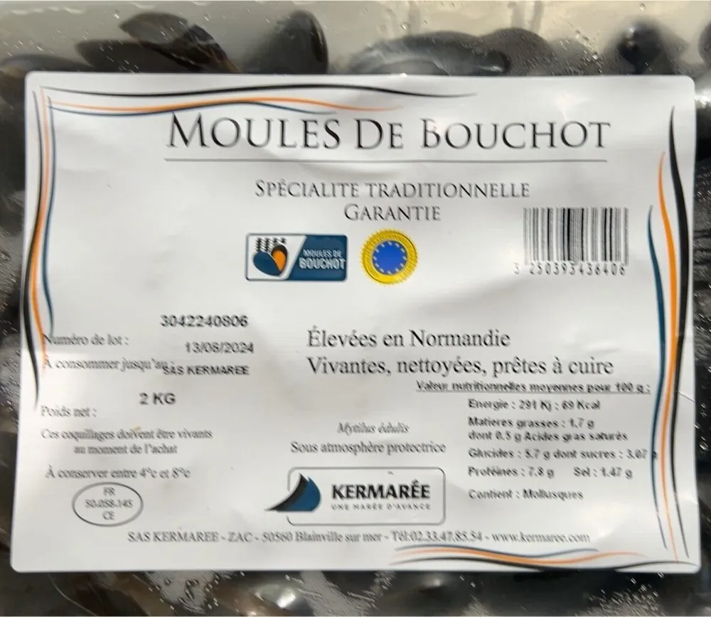 Moules de Bouchot