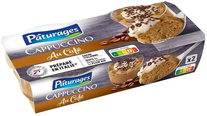 DESSERT ITALIEN CAPPUCCINO 2x90g