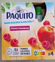 Compote pomme framboise