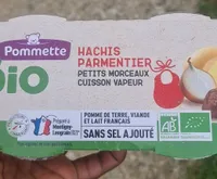 Bol/Assiette Hachis parmentier Bio - Dès 8 Mois