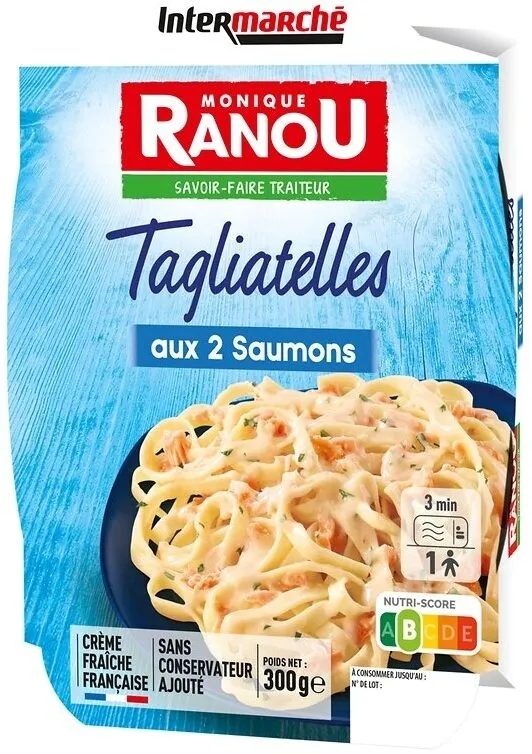Tagliatelles au saumon 300g