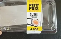 Sushis 7 pièces