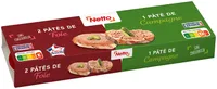 Etui 2 pâtés de foie + 1 pâté de campagne - 3 x 80 g