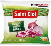 OIGNONS ROUGES EMINCES 600g