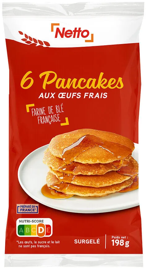 Pancakes surgelés