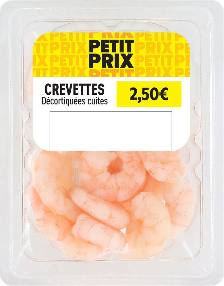 CREVETTES Décortiquées cuites