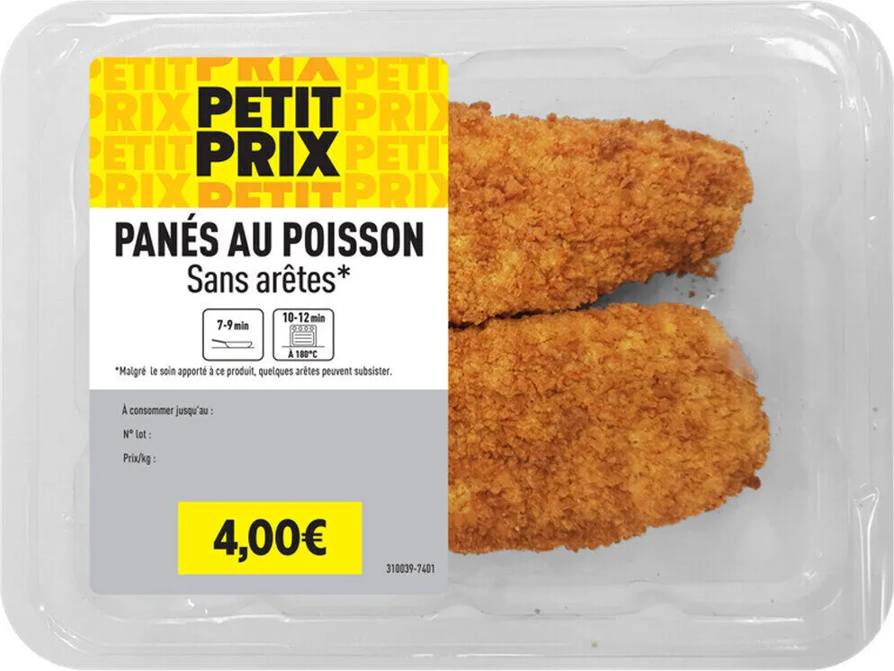 Panés au poisson