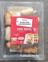 MINIS NEMS PORC UE Poulet : UE