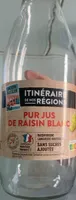 Pur jus de raisin blanc