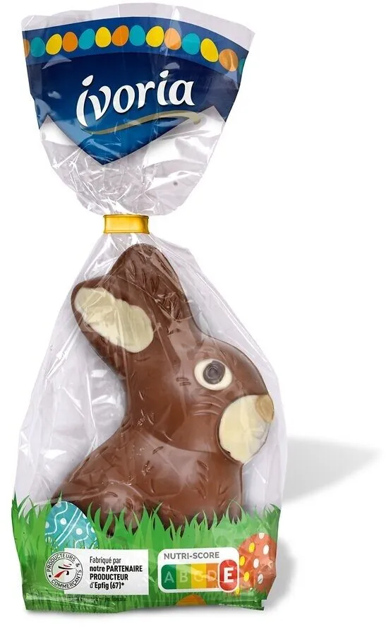 Moulage Lapin assis chocolat au lait - 200g