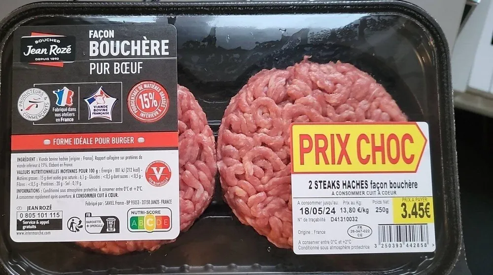 Steak haché façon bouchère