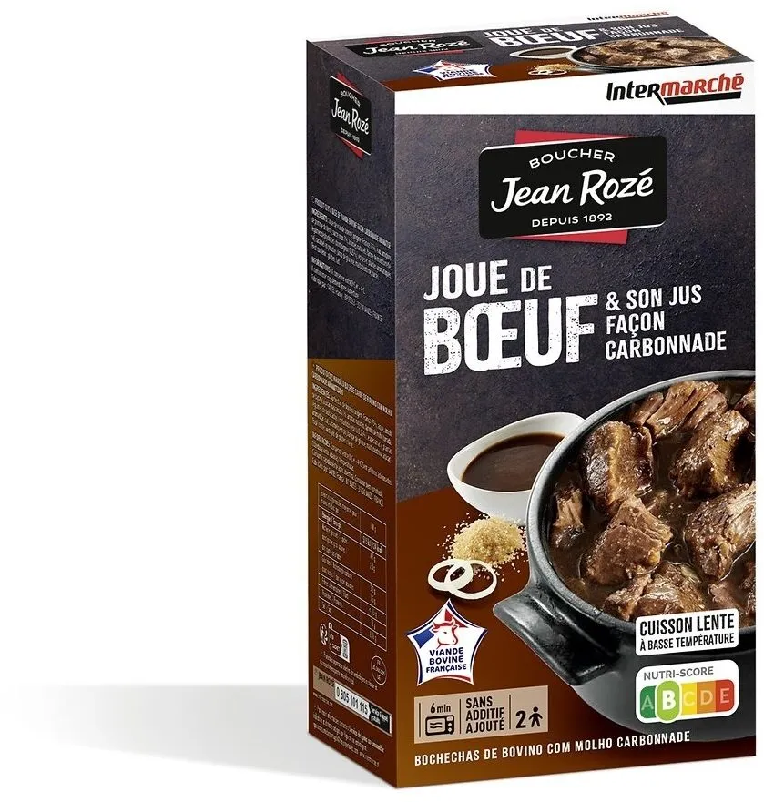 Joue de boeuf a la carbonnade jr