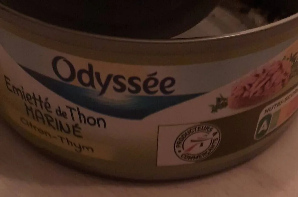 Miettes de thon citron thym 102g 95g