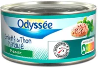 Miettes de thon mariné basilic 102g 95g (1/5)