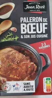 Paleron de bœuf & son jus cuisiné