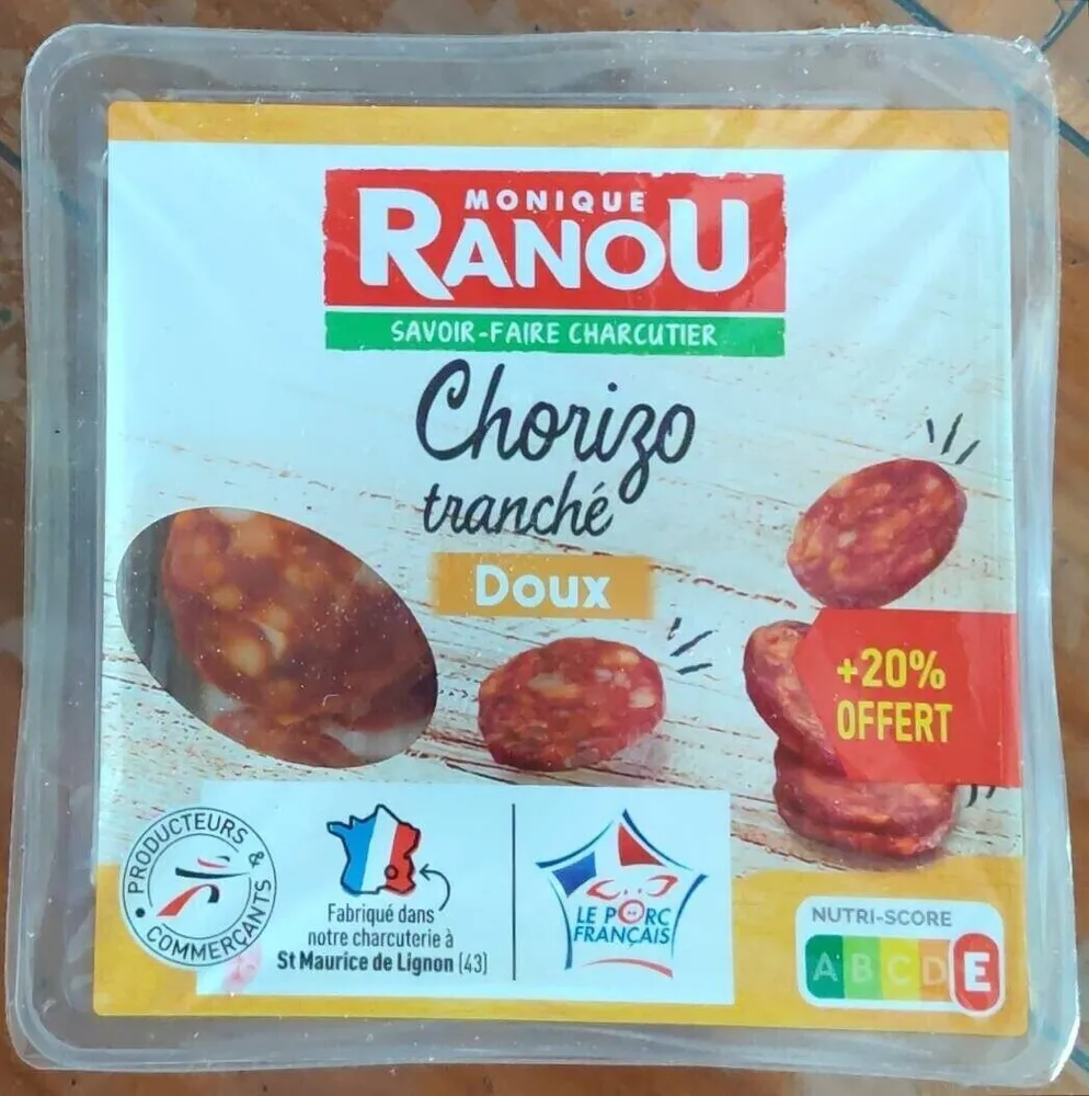 CHorizo tranché doux