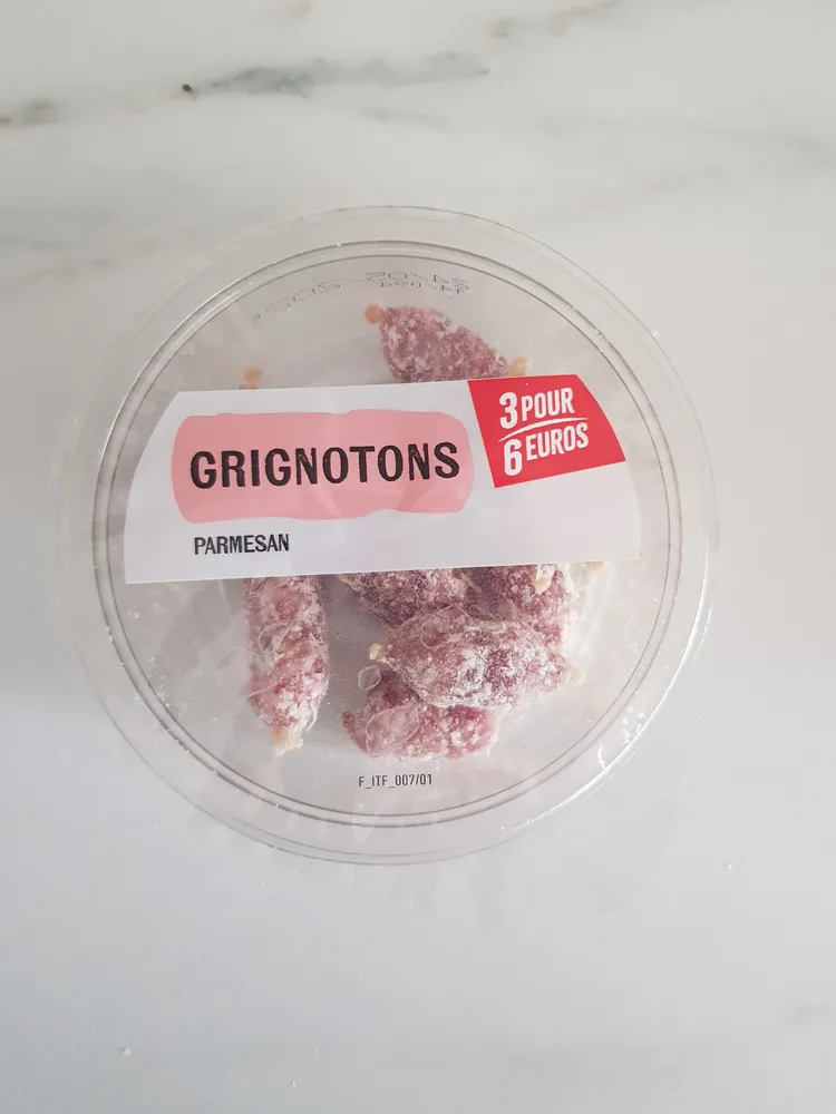 Grignotons parmesan