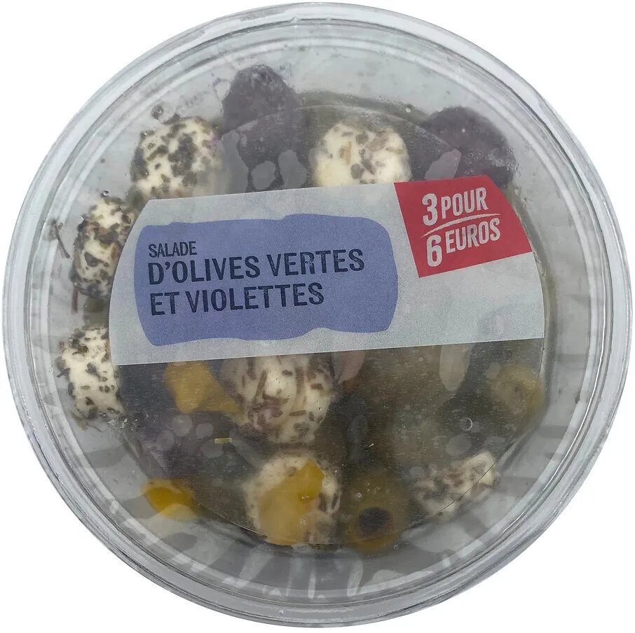 Salade d'olives et violettes 150g fe