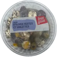 Salade d'olives et violettes 150g fe