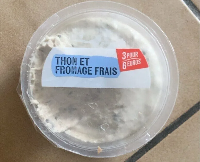 Thon et fromage frais