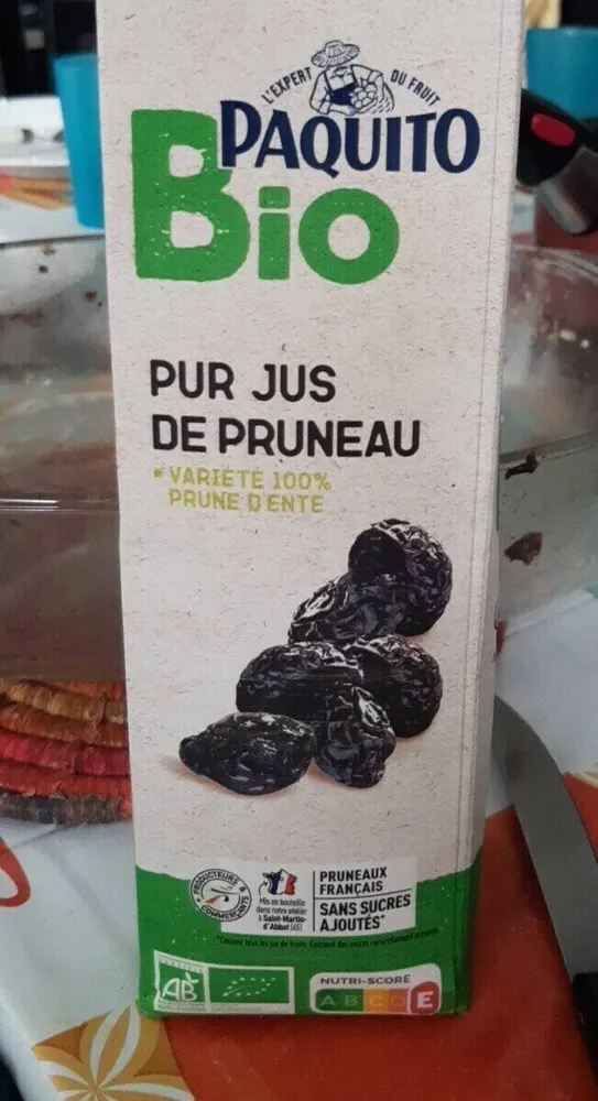 Pj pruneaux bio brique 1l