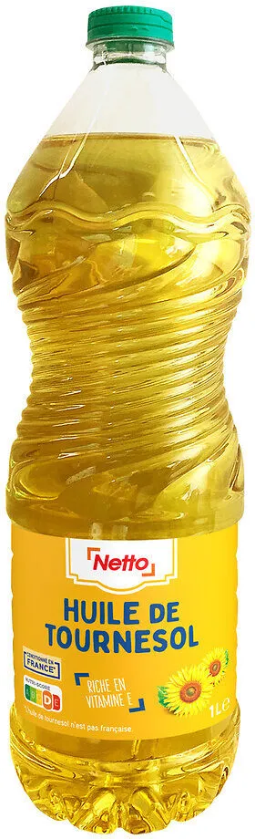 Huile de tournesol netto 1l 1/2p