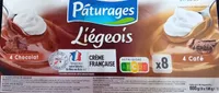 LIEGEOIS PANACHE 8X100G - chocolat, café
