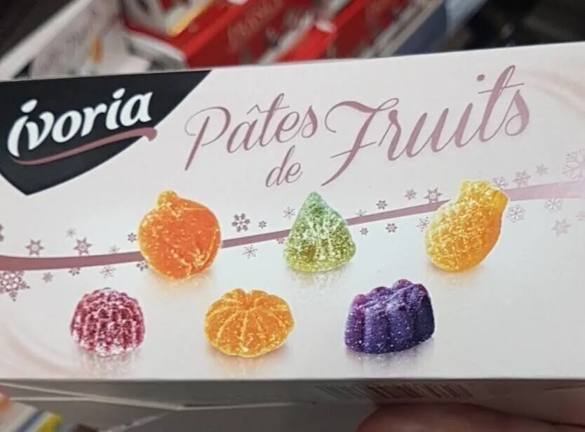Ballotin Pâtes de fruits forme fruits - 240g