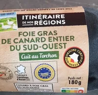 Festif 2025 - foie gras de canard entier igp sud-ouest - torchon - 180g