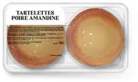 TARTELETTE POIRE AMANDE 175g (x2) SOUS ATMOSPHERE