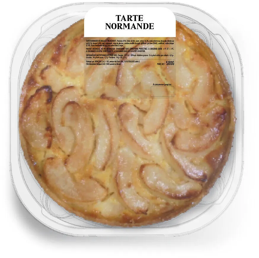 Tarte normande sous atmosphere