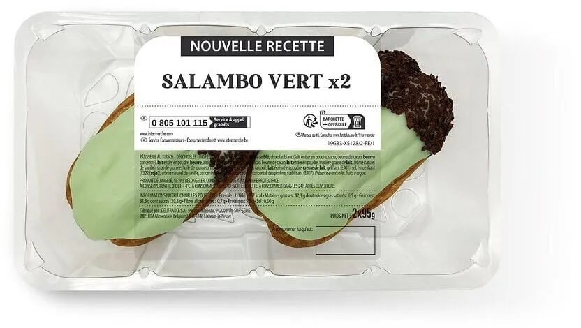 salambo vert sous atmosphère x2 190g
