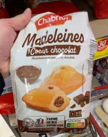 Madeleine coquille fourrée au chocolat 400g