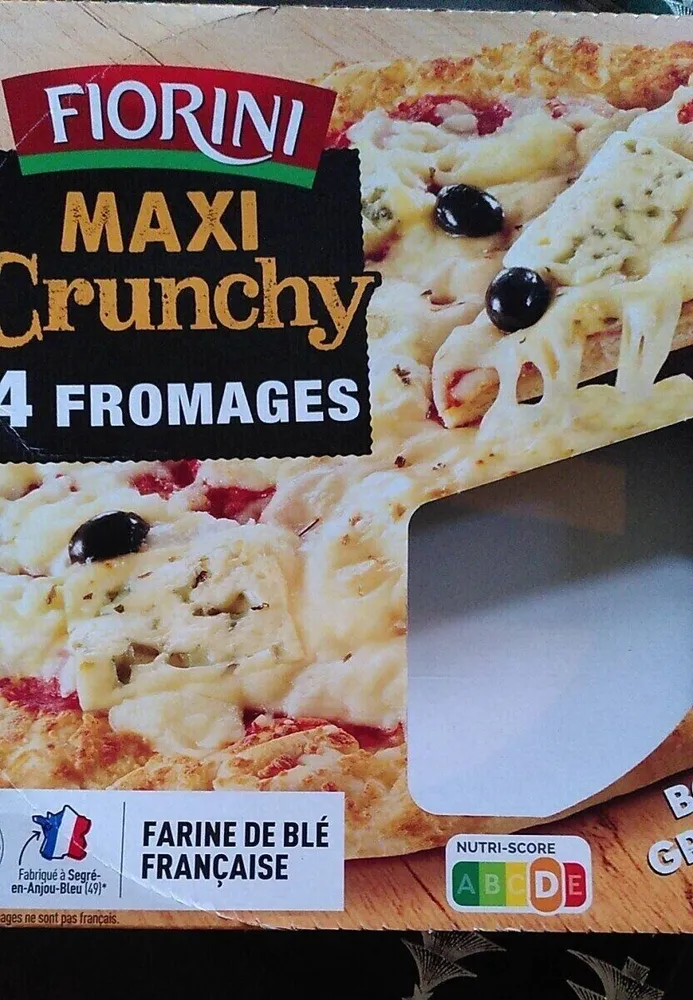 Crunchy pizzas fromages - 520g