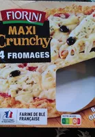 Crunchy pizzas fromages - 520g