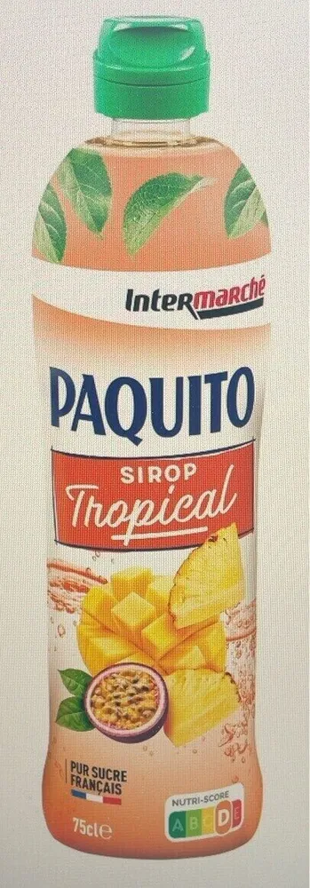Sirop tropical PAQUITO 75cl