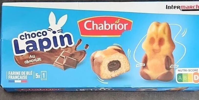 Goûter moelleux Lapin cœur chocolat 28g x 5 - 140g