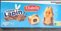 Goûter moelleux Lapin cœur chocolat 28g x 5 - 140g
