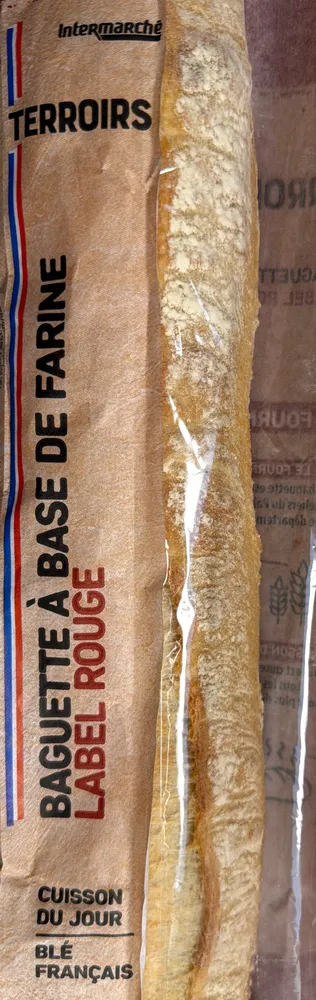 BAGUETTE À BASE DE FARINE Label rouge