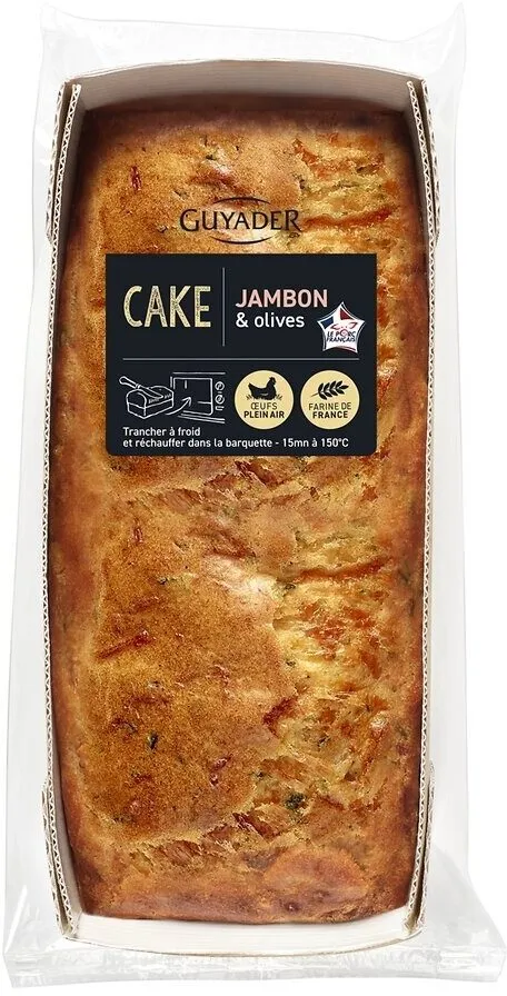 Cake jambon et emmental