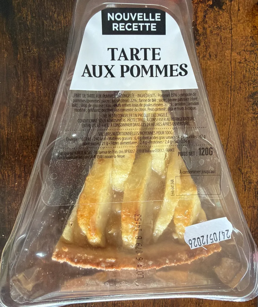 Tarte aux pommes