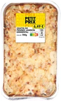 Gratin de penne jambon emmental 700g