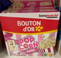 Pop corn micro-ondes sucré - 2 x 90 g