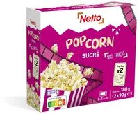 Pop corn micro-ondes sucré - 2 x 90 g