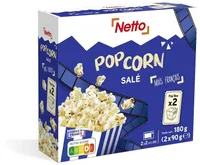 Pop corn micro-ondes salé - 2 x 90 g