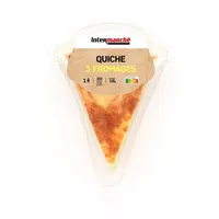 Part de quiche 3 fromages x1 fe